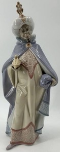 Lladro Porcelain King Figurine With Original Box #1
