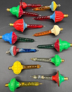 Vintage Christmas Bubble Light Bulbs Mixed Lot (Lot of 13)