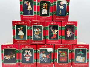Enesco Christmas Ornament Collection - 12 Boxed Designs
