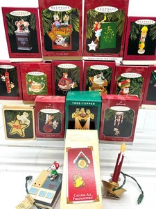 Vintage Hallmark Keepsake Ornaments & Christmas Decor Group