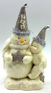 Department 56 Joy for You and Me 25th Anniversary Snowman Figurine