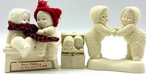 Department 56 I Believe in You, Warm Wishes & Surprise Mixed Lot