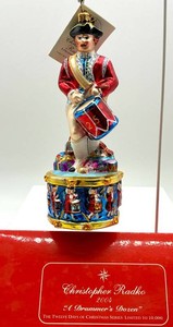 Christopher Radko 2004 a Drummers Dozen Ornament - Limited Edition 320310000