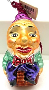 Christopher Radko Humpty Dumpty Glass Christmas Ornament