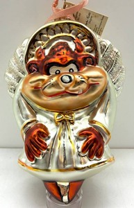 Christopher Radko 1995 Taz Angel Ornament - Limited Edition #1380 of 5000