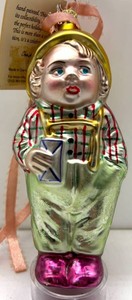 Christopher Radko Letter to Santa Hand-Painted Glass Ornament