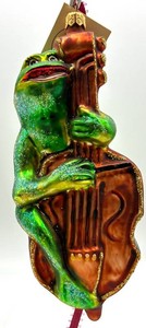 Christopher Radko Jeremiah Frog Ornament