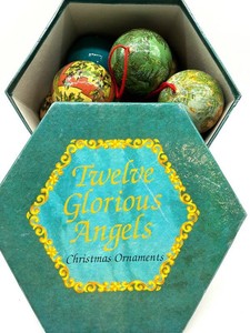 Twelve Glorious Angels Christmas Ornaments (Lot of 8)