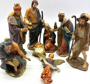 Mark Roberts Nativity Scene Figures (Lot of 8)