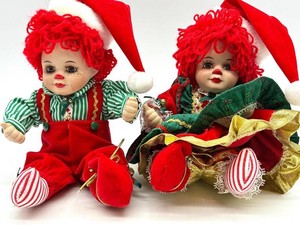 Marie Osmond Christmas Holiday Doll Pair (Lot of 2)