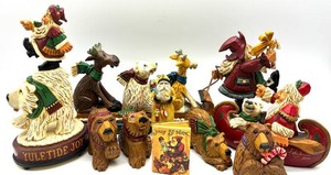 David Frykman Christmas Figurines & Jolly St. Nick Mixed Lot