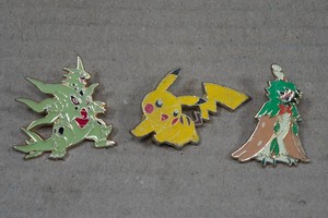 Vintage Pokemon Collectors Pins