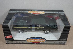Ertl American Muscle 1969 Pontiac GTO Judge 118 Scale Replica
