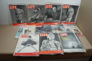 Vintage Life Magazines - 1939, 1953 And 1967