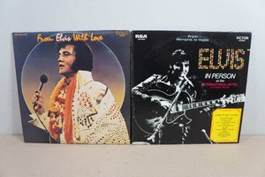 2 Elvis Vinyl Records