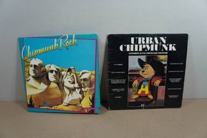 2 Chipmunk Vinyl Records - Urban, Rock