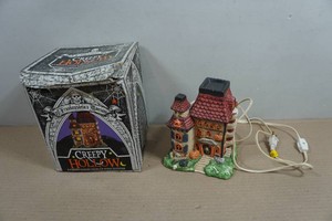 Creepy Hollow Collection Dr Frankensteins Mansion Lighted House