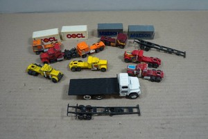 Assorted Truck and Trailer Toys