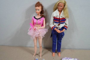 2 Barbie Dolls