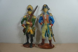 Vintage Cast Metal Soldier Wall Dcor