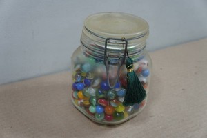 Jar of Antique Marbles