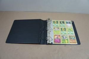 Binder with Pokemon Cards