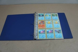 Binder with Pokemon Cards