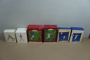 Hallmark Keepsake Baseball Player Ornaments - Cheaters