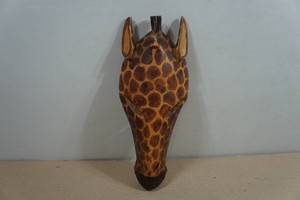 Giraffe Mask Wall Dcor