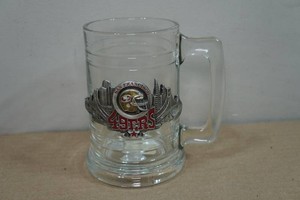 San Francisco 49ers Beer Tankard with Pewter Logo
