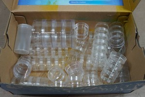 Coin or Craft Storage Tubes