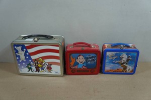Vintage Style Character Lunch Boxes