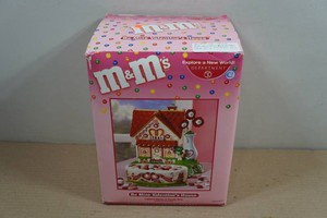 Department 56 M & Ms Lighted House and Candy Dish