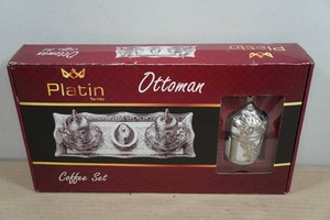 Platin Ottoman Coffee Set
