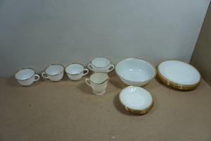 Fire King Gold Rimmed Dishes