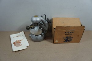 Antique Atomic Stovetop Espresso and Cappuccino Maker