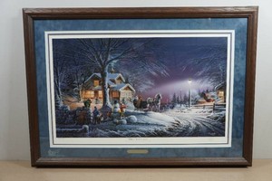 Framed Terry Redlin Print - Winter Wonderland - 949329500