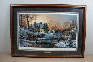 Framed Terry Redlin Print - Heading Home - Signed Open Edition