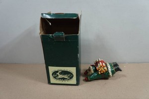 Vintage Leo Smith Flying Woodsman Santa Folk Art Figure