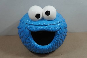 Cookie Monster Ceramic Cookie Jar