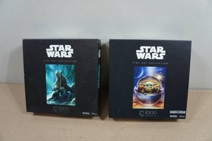 2 Star Wars 1,000-Piece Puzzles