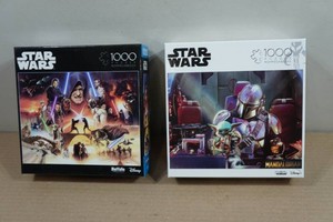 2 Star Wars 1,000-Piece Puzzles