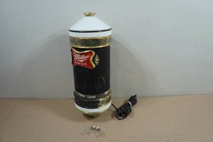 Vintage Miller Beer Lighted Bouncing Motion Sign