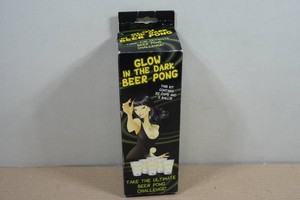 Glow in the Dark Beer Pong Set