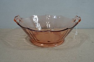 Imperial Pink Depression Glass Bowl