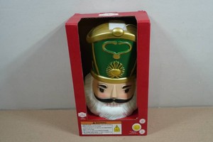 Holiday Time Nutcracker Head Tree Topper