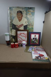 Twins and Sports Collectibles - Vintage Killebrew Poster, World Series Koozies