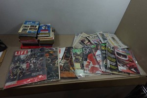 Assorted Magazines, Books, and Papers