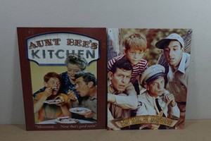 2 Andy Griffith Novelty Metal Signs