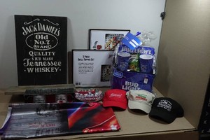 Assorted Beer and Alcohol Novelties - Bud, Beam, Jack